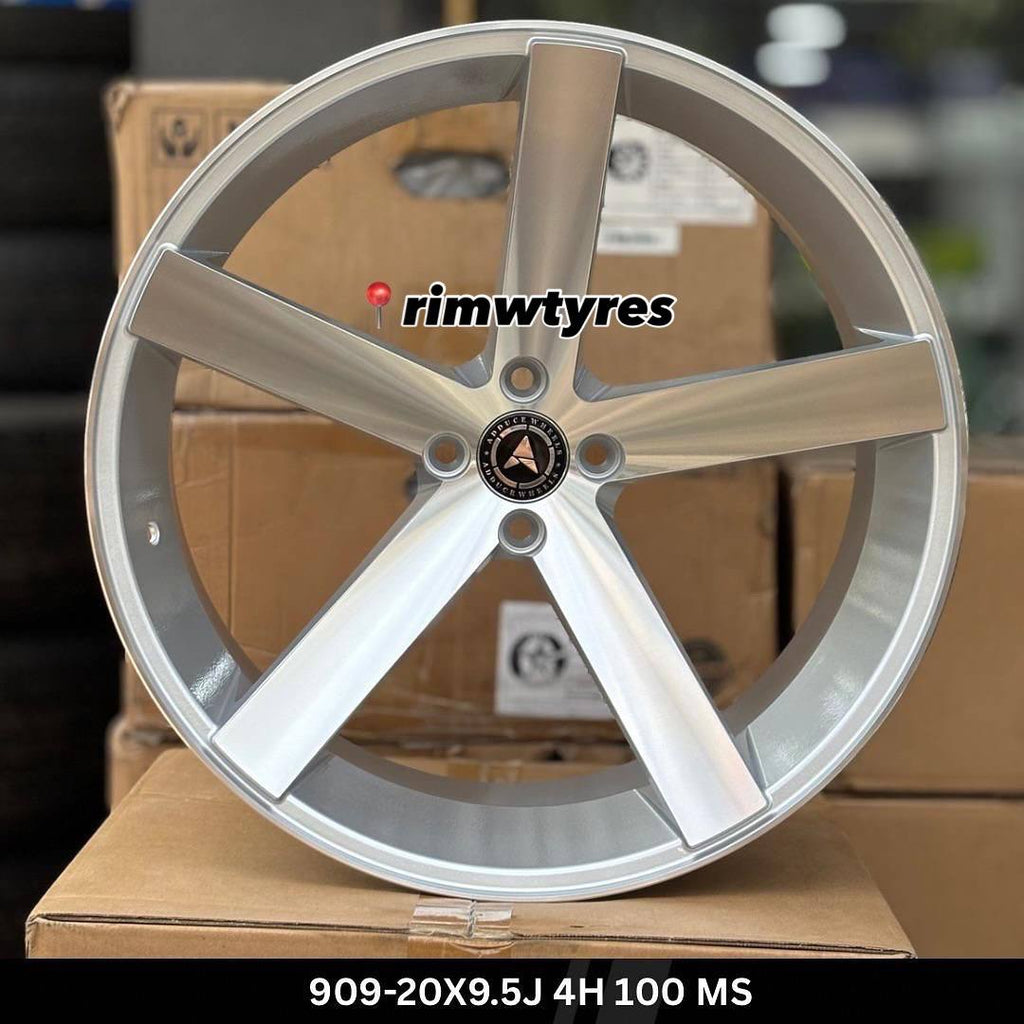 20 Inch Silver star alloy
