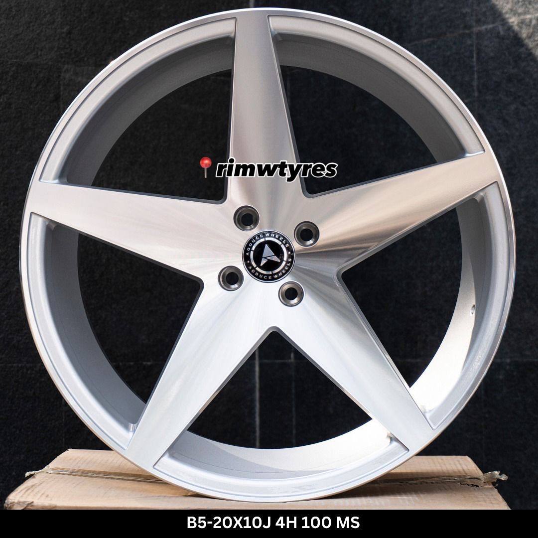 20 Inch Silver star alloy