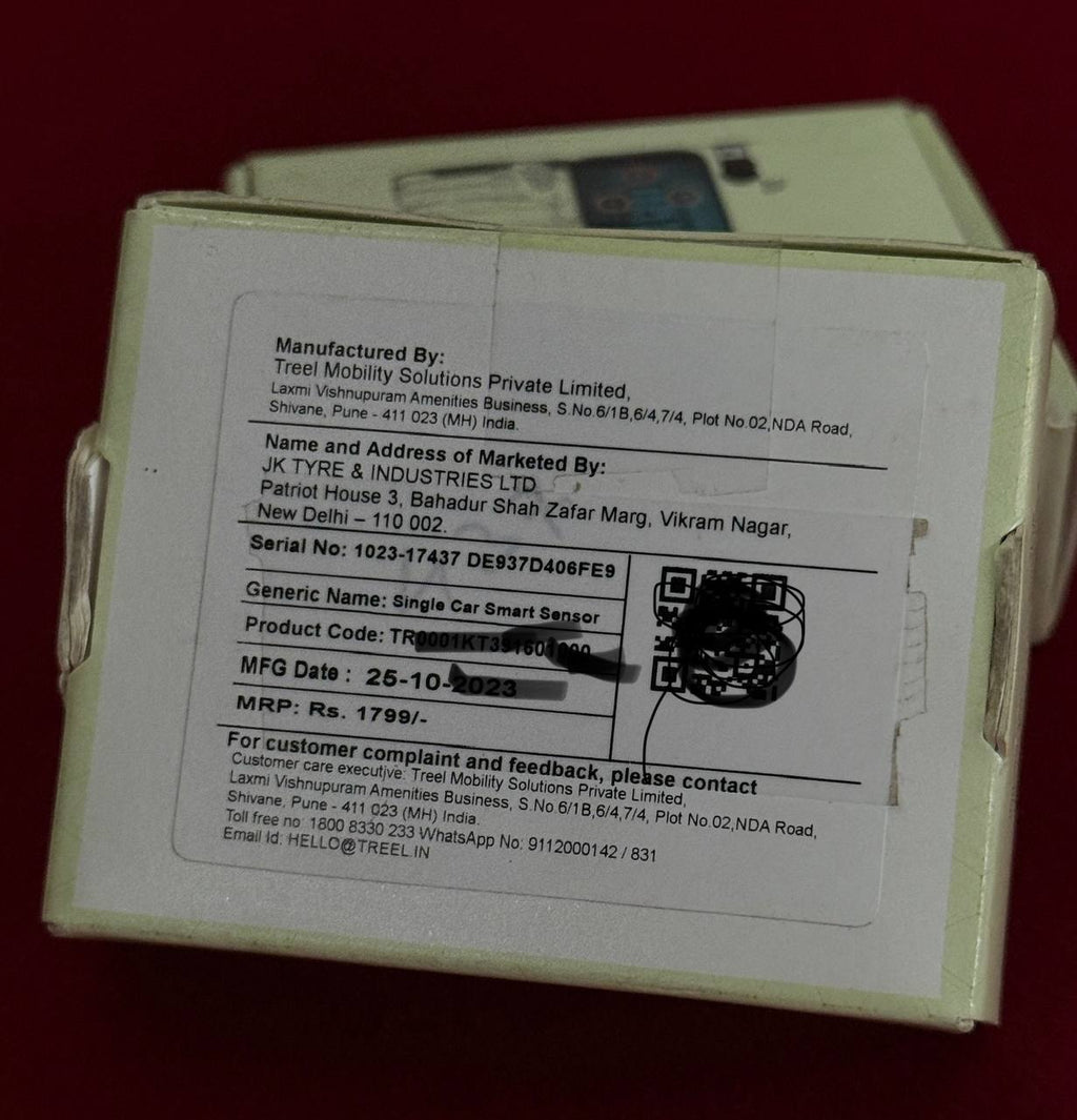 JK Tyre Tyre Pressure Monitoring Sensor (TPMS) Available Now!