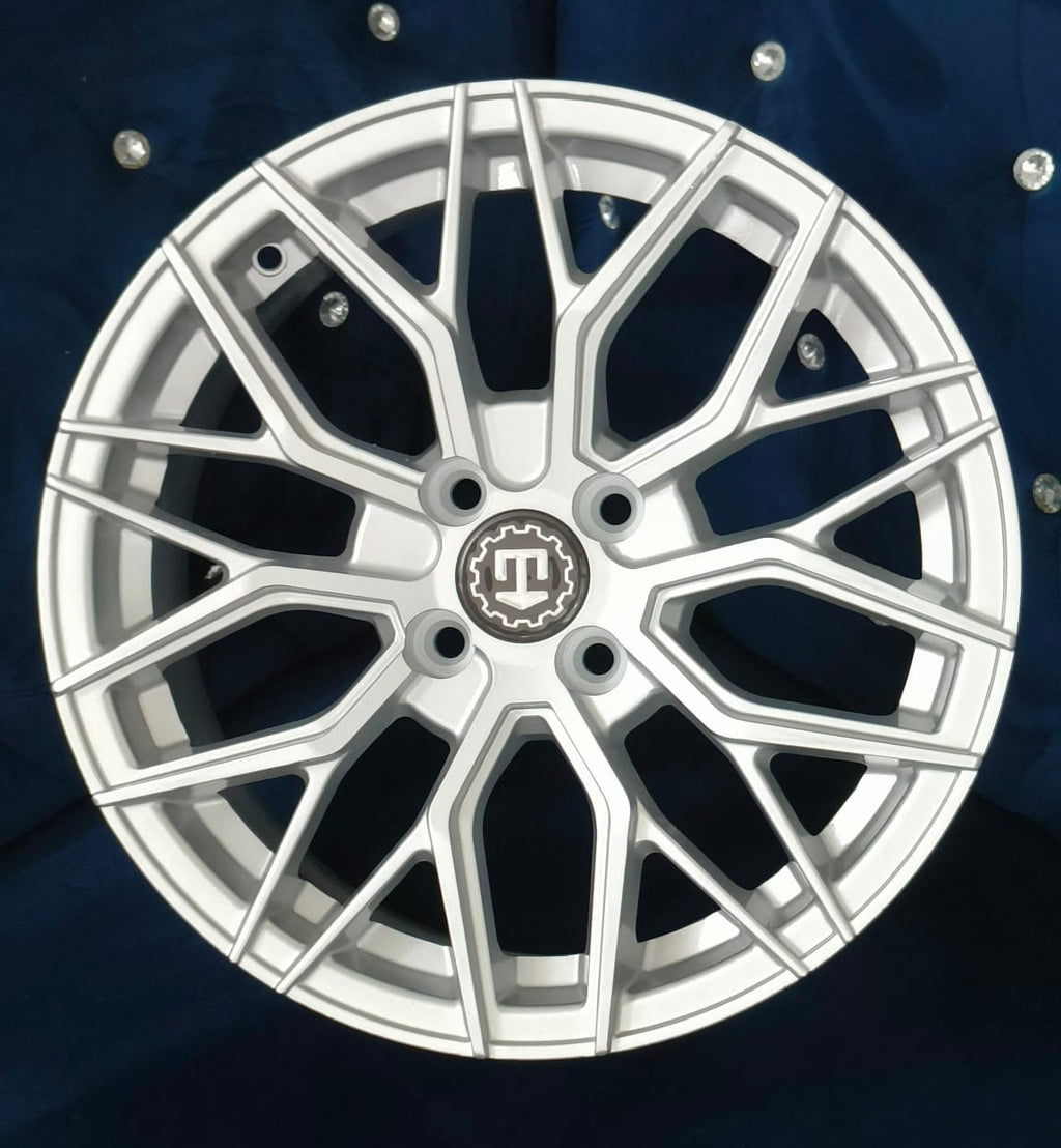 15 Inch T Wheel Silver (Per Set)