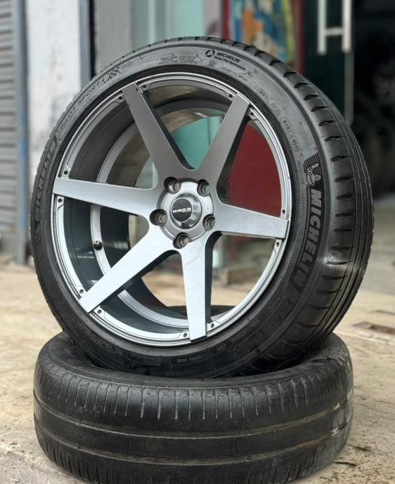 18 Inch Used Deep Alloy wheels (Full Set)