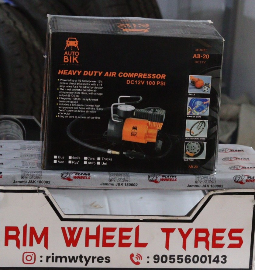 Autobik Tyre Inflator Full kit