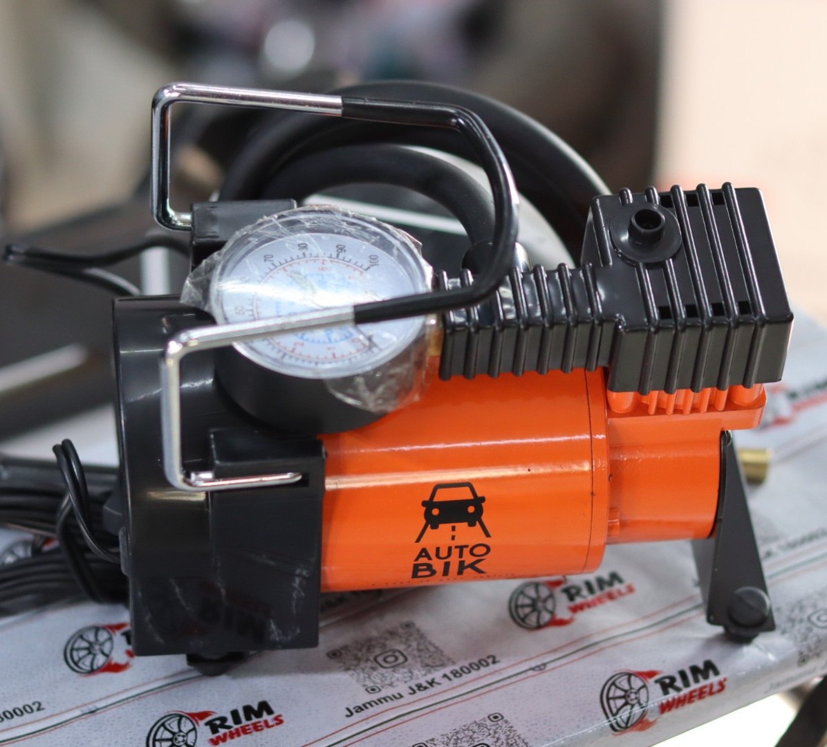 Autobik Tyre Inflator Full kit