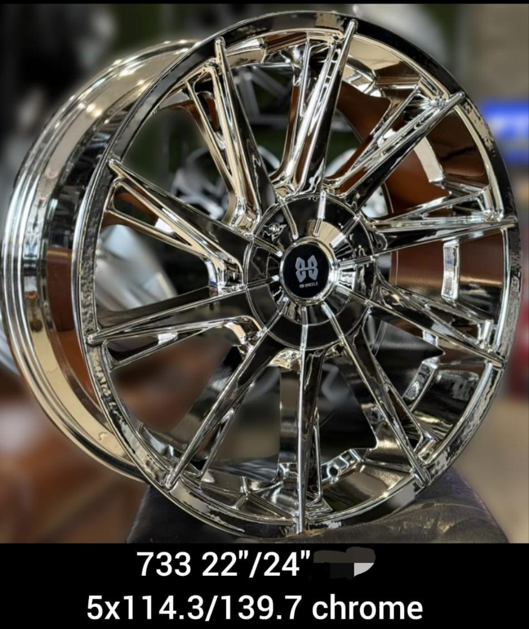 22/24 Inch Chrome Alloy